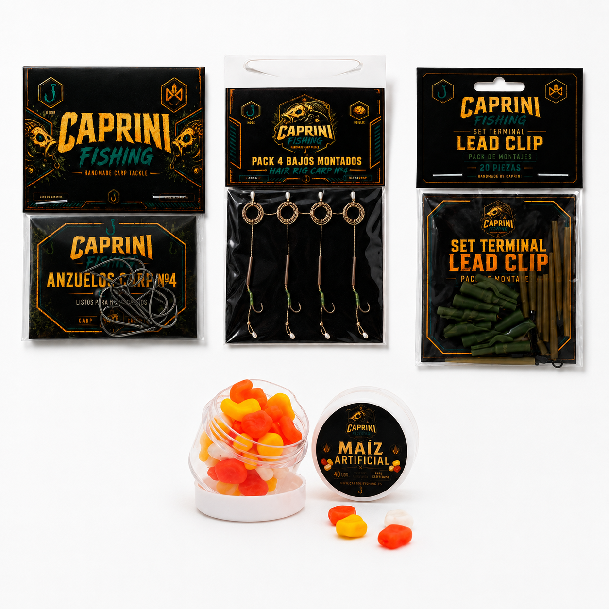 Combo iniciación carpfishing nº4 Caprini Fishing