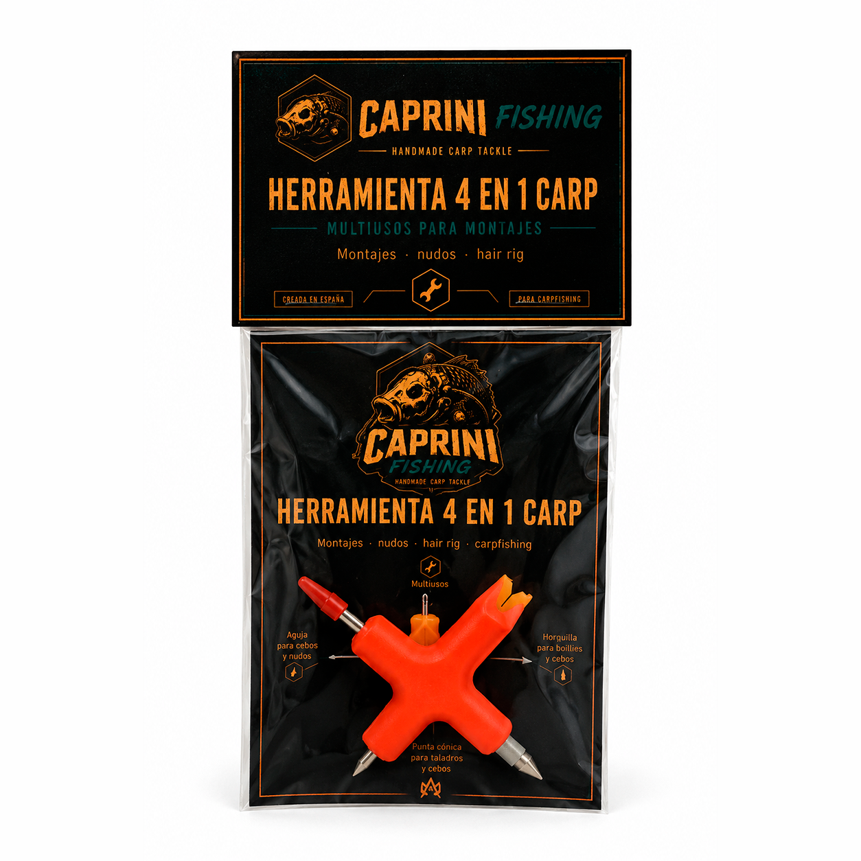 Herramienta 4 en 1 carp Caprini Fishing